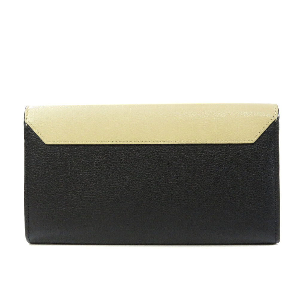 Louis Vuitton Wallet Portefeuille Calfskin Lockme Long Black